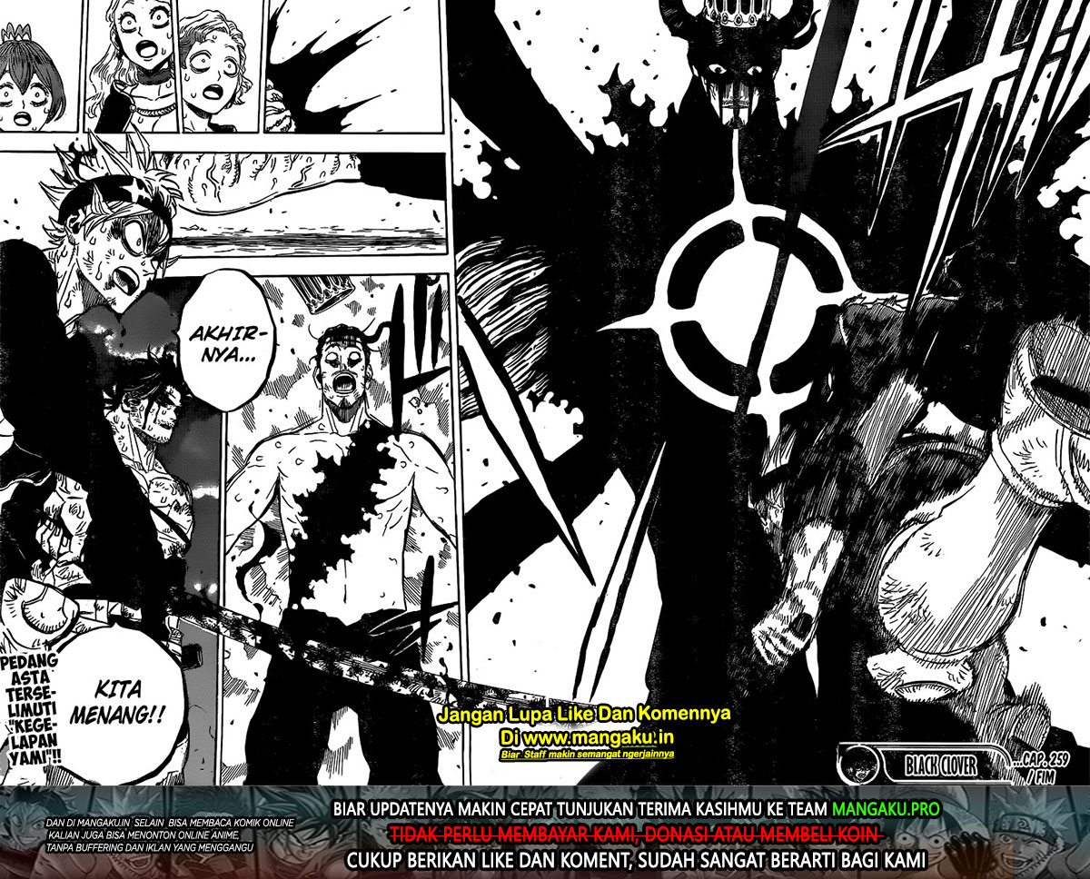 Black Clover Chap 259 - Next Chap 260