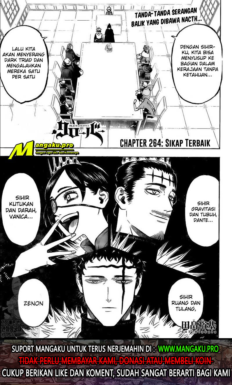 Black Clover Chap 264 - Next Chap 265