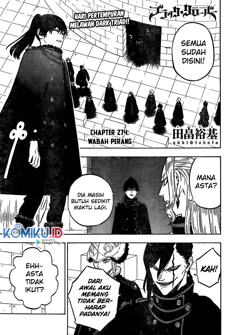 Black Clover Chap 274 - Next Chap 275
