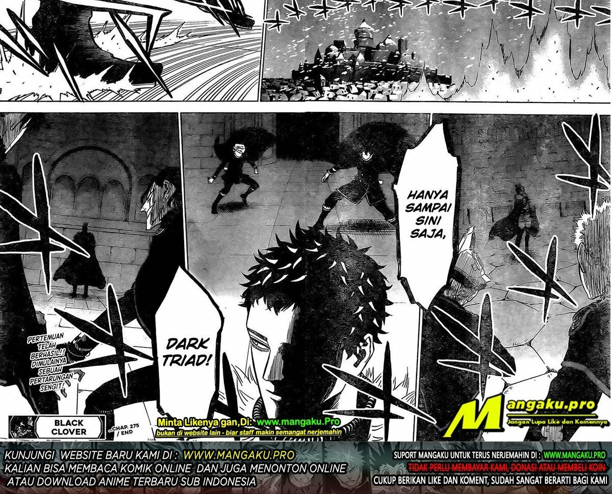Black Clover Chap 275 - Next Chap 276