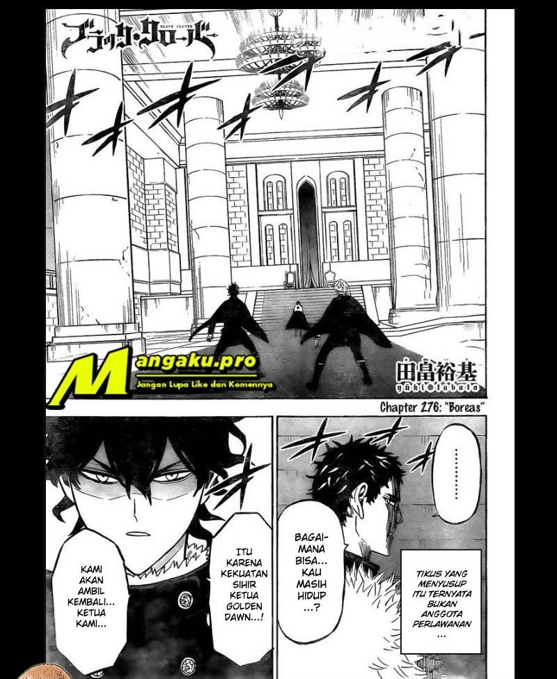 Black Clover Chap 276 - Next Chap 277