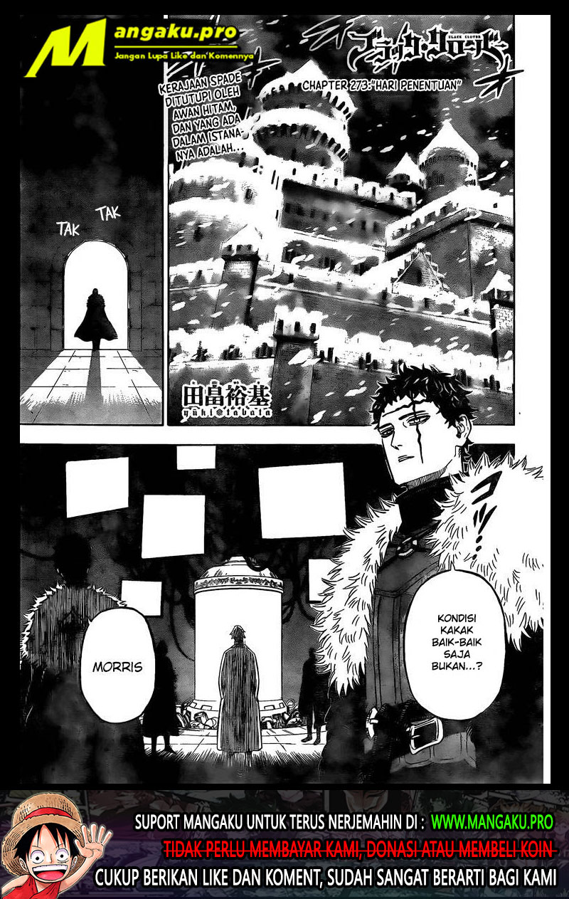 Black Clover Chap 273 - Next Chap 274