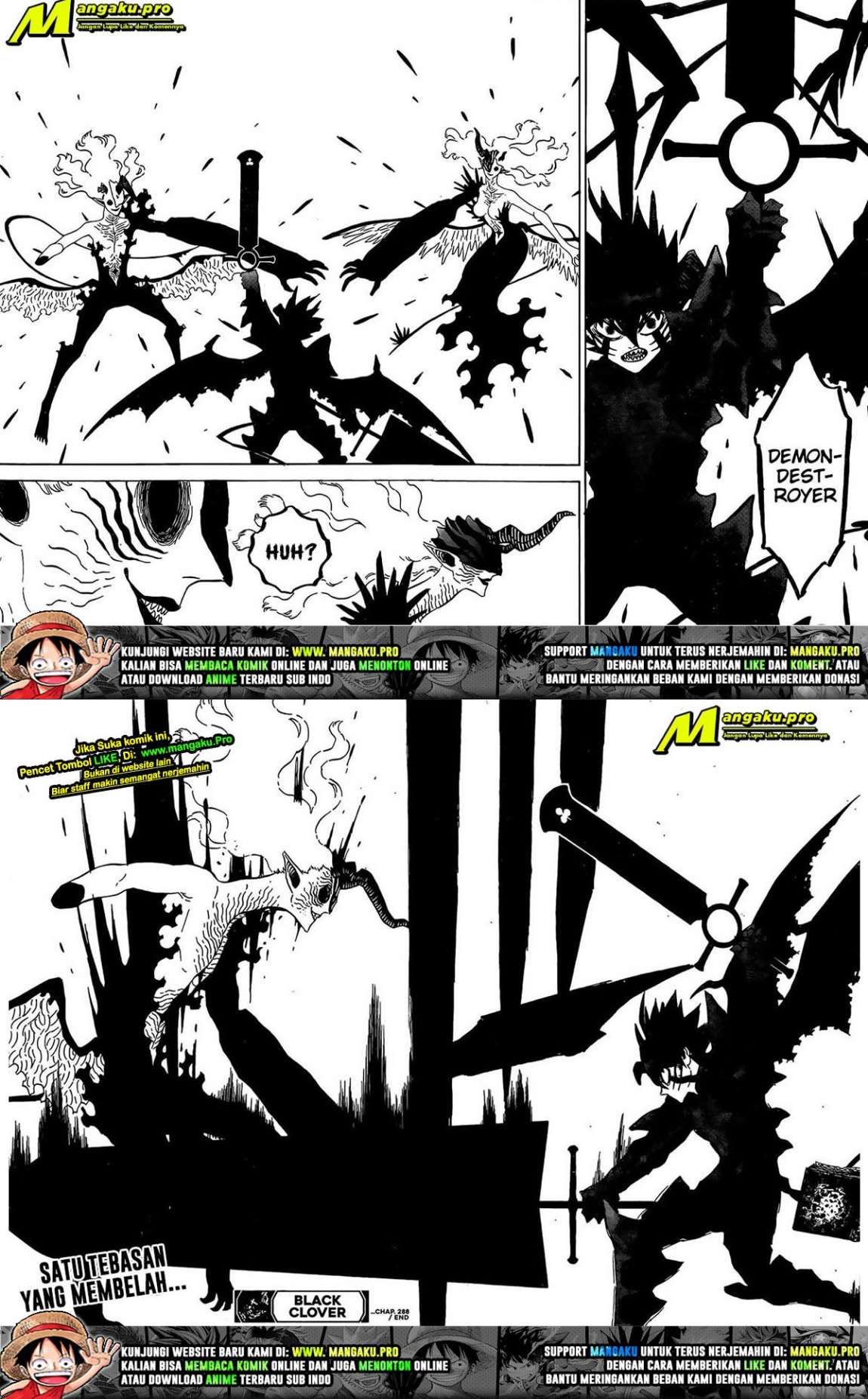 Black Clover Chap 288 - Next Chap 289