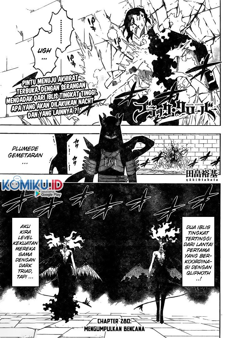 Black Clover Chap 280 - Next Chap 281