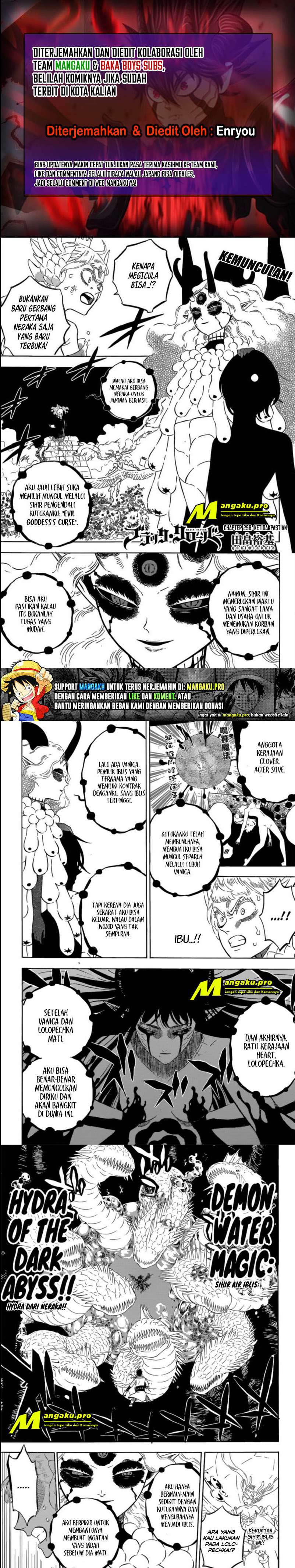 Black Clover Chap 298 - Next Chap 299