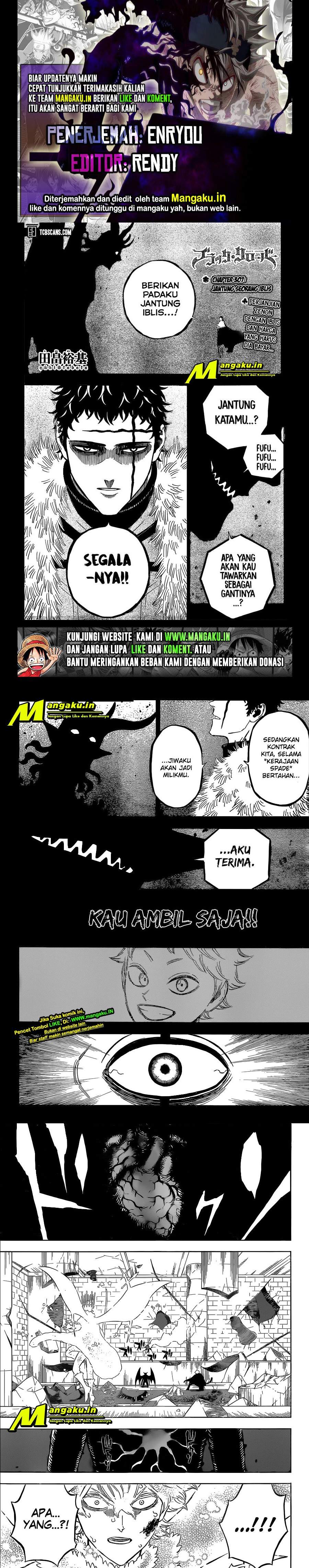 Black Clover Chap 307 - Next Chap 308