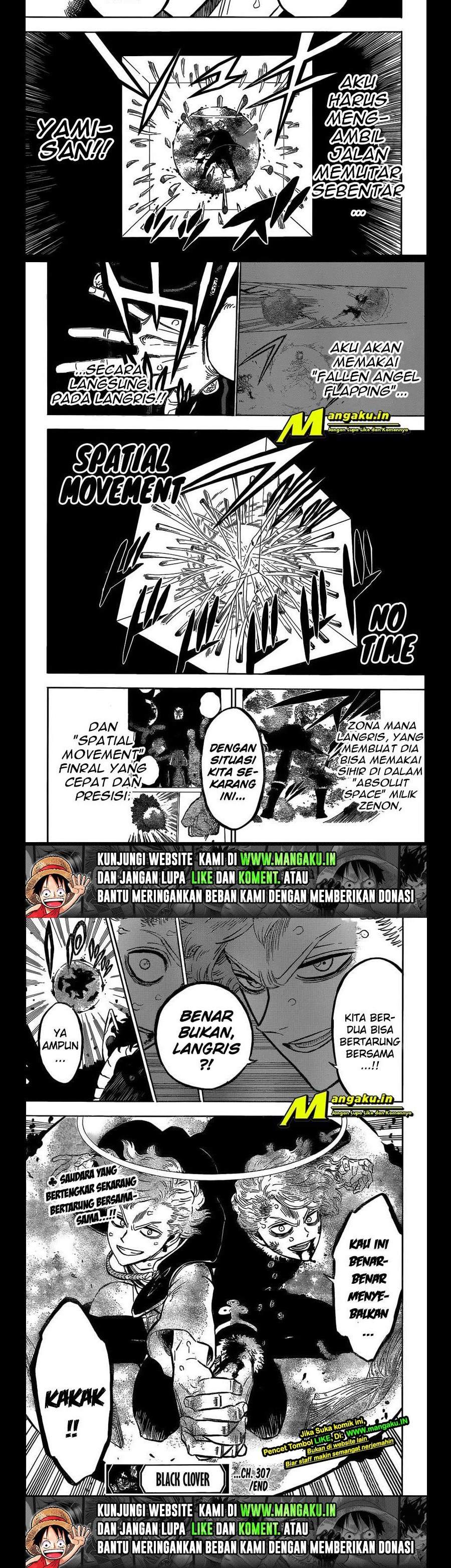 Black Clover Chap 307 - Next Chap 308