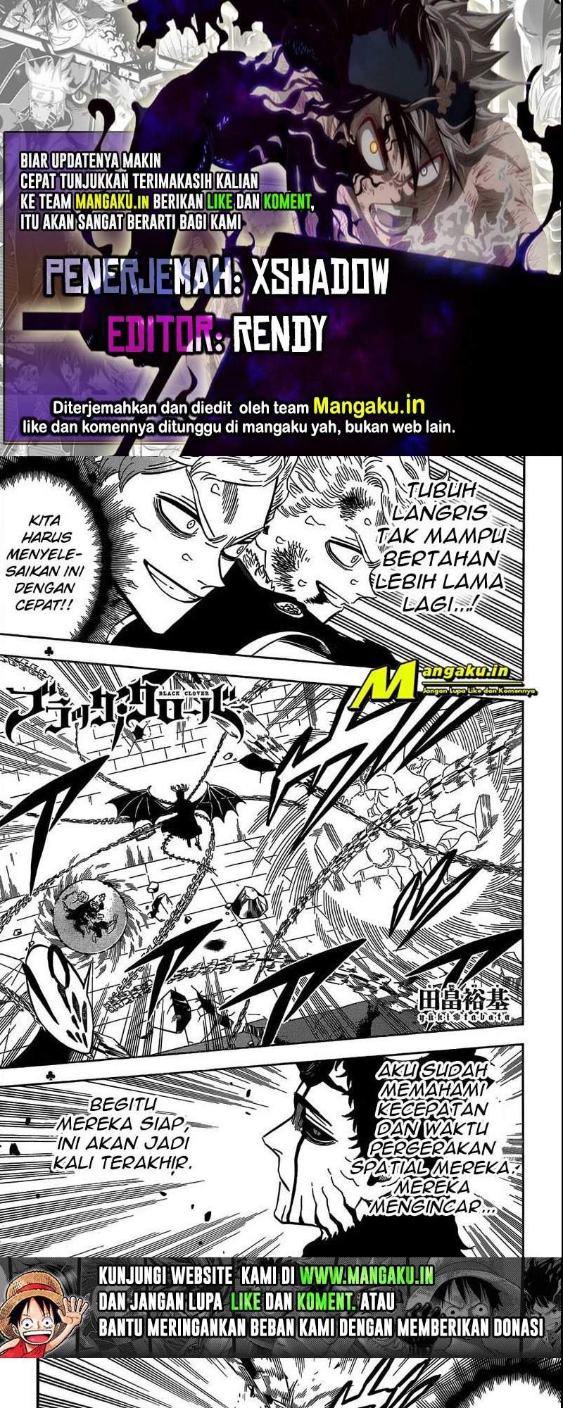 Black Clover Chap 308 - Next Chap 309