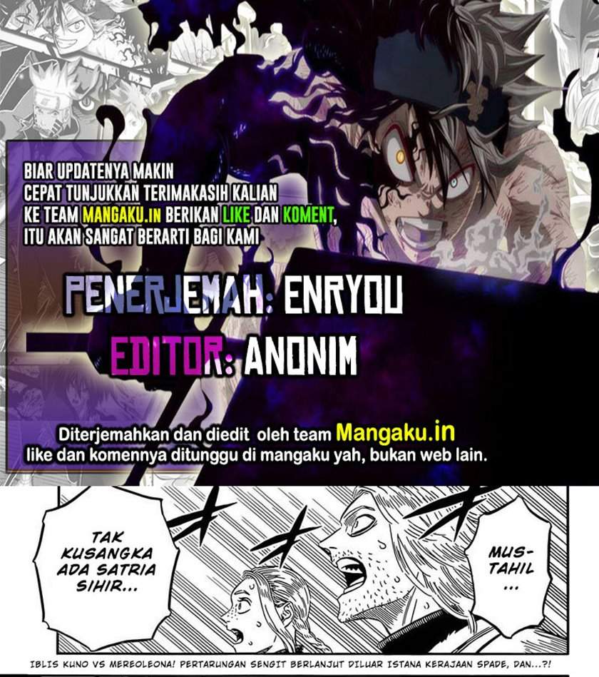 Black Clover Chap 314 - Next Chap 315