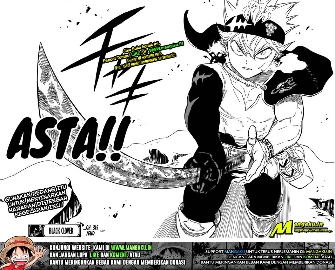 Black Clover Chap 315 - Next Chap 316