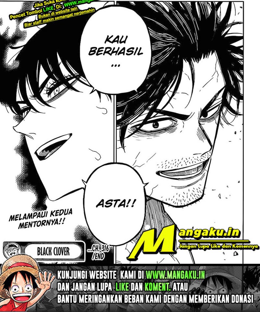 Black Clover Chap 316 - Next Chap 317
