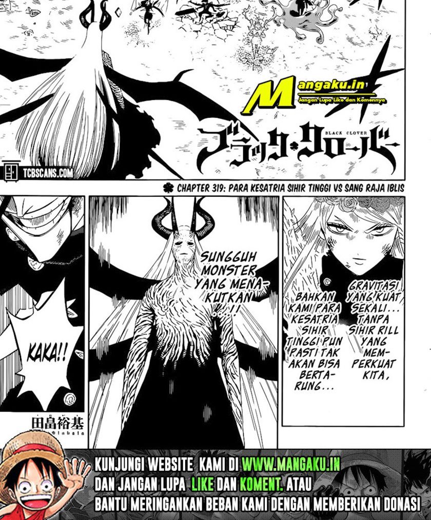 Black Clover Chap 319 - Next Chap 320