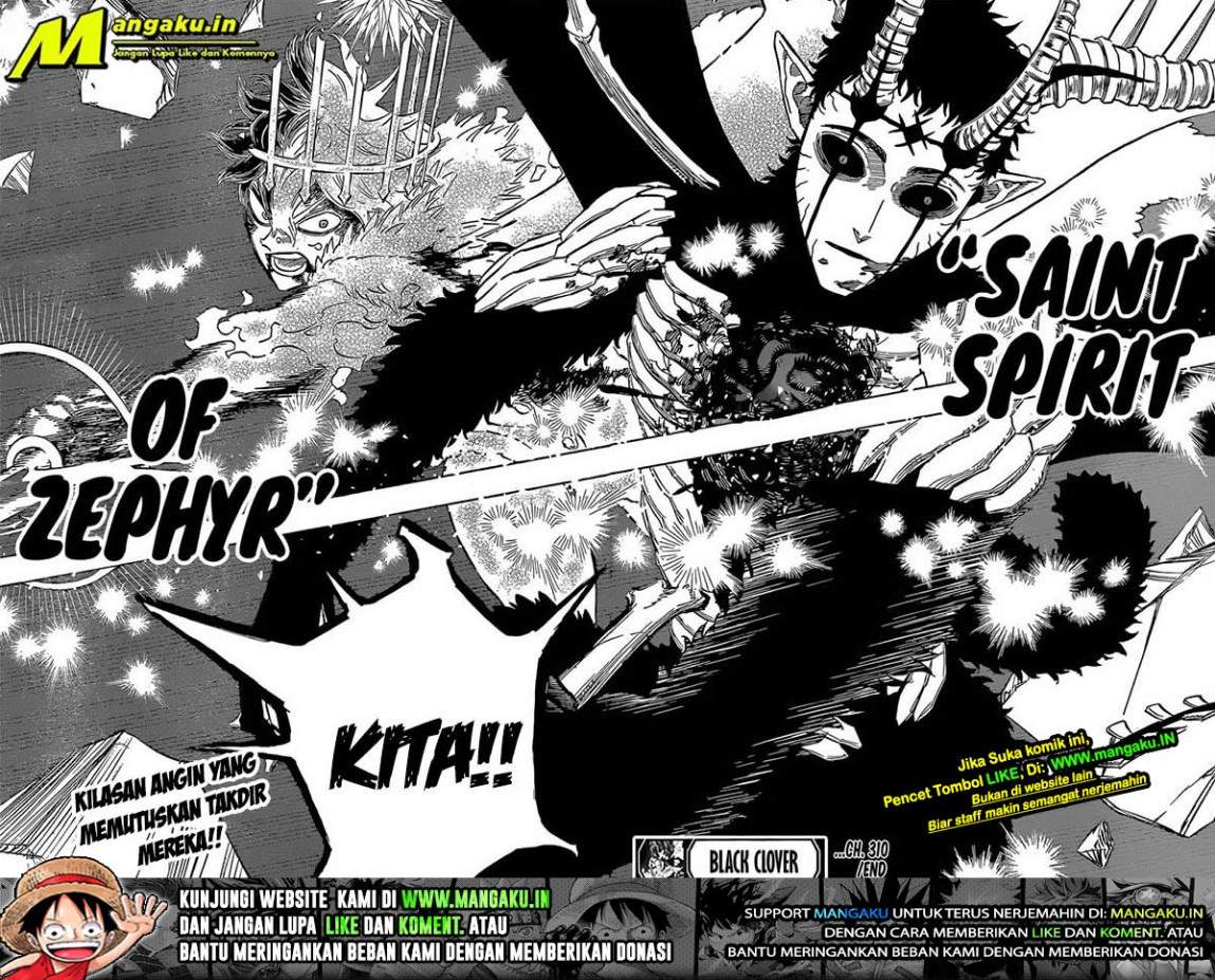 Black Clover Chap 310 - Next Chap 311