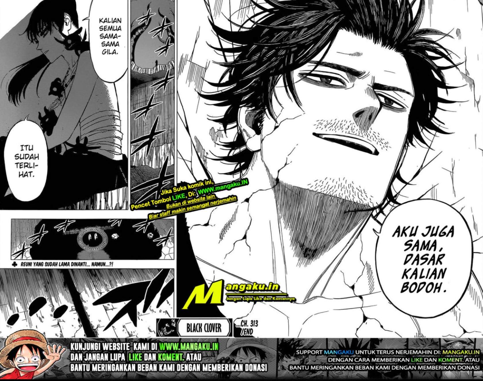 Black Clover Chap 313 - Next Chap 314