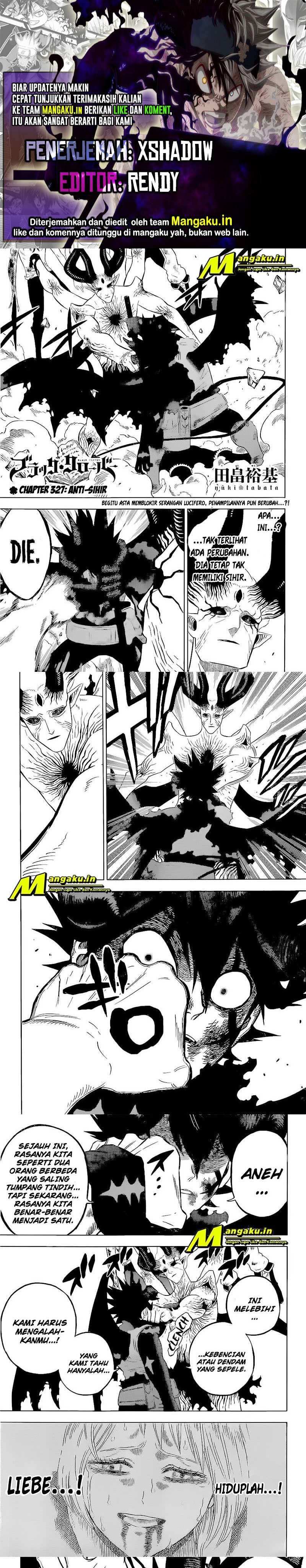 Black Clover Chap 327 - Next Chap 328