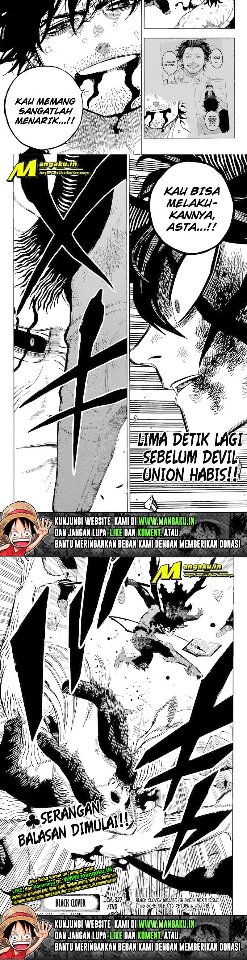 Black Clover Chap 327 - Next Chap 328