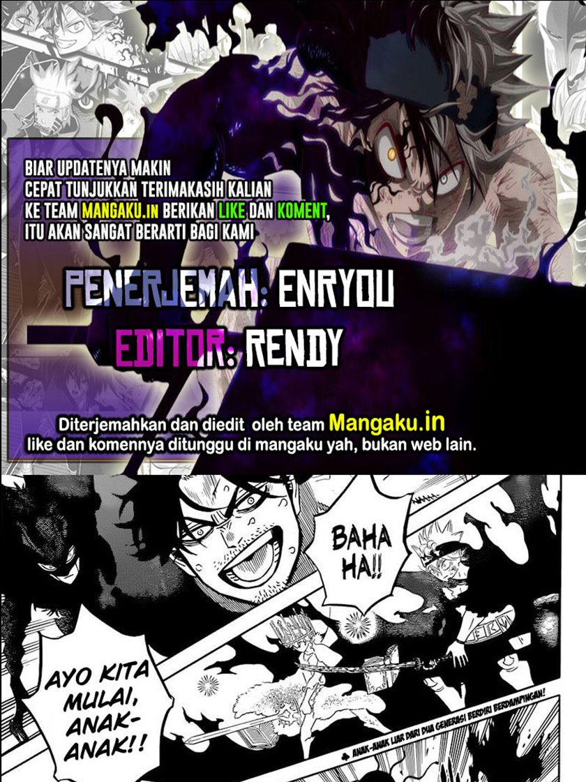 Black Clover Chap 325 - Next Chap 326
