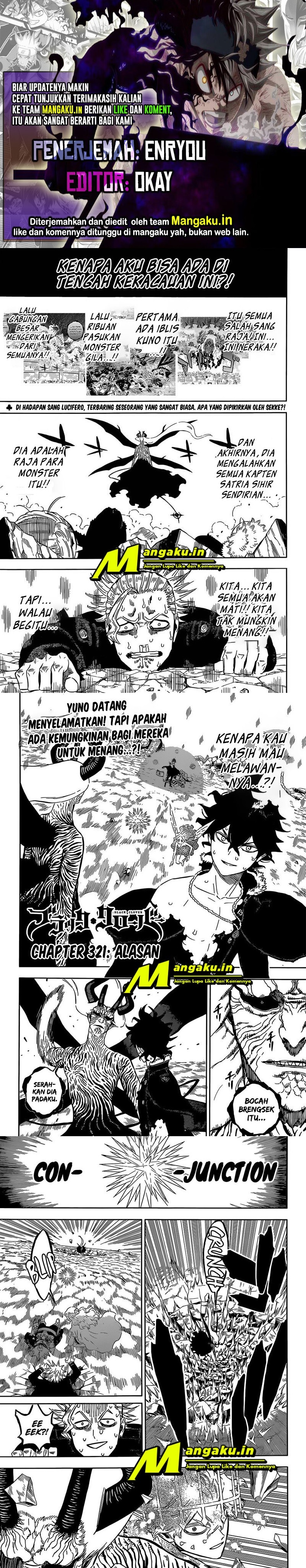 Black Clover Chap 321 - Next Chap 322
