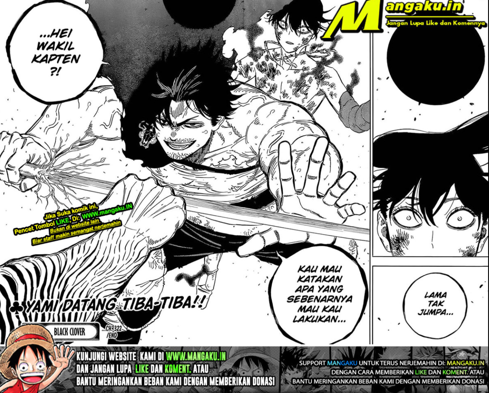 Black Clover Chap 322 - Next Chap 323