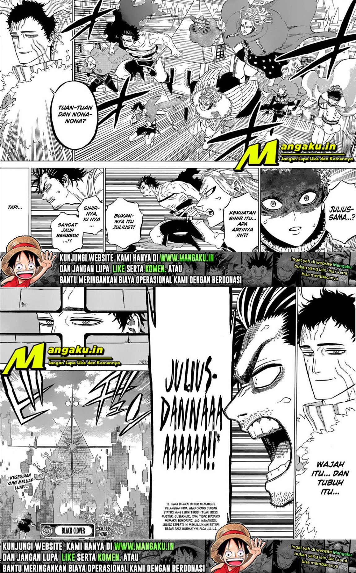 Black Clover Chap 335 - Next Chap 336