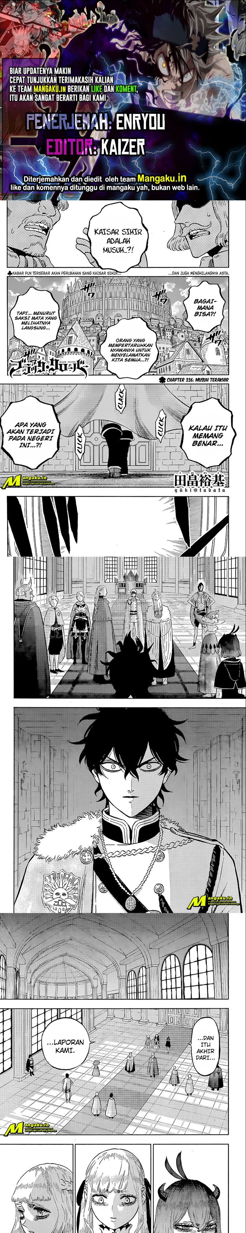 Black Clover Chap 336 - Next Chap 337