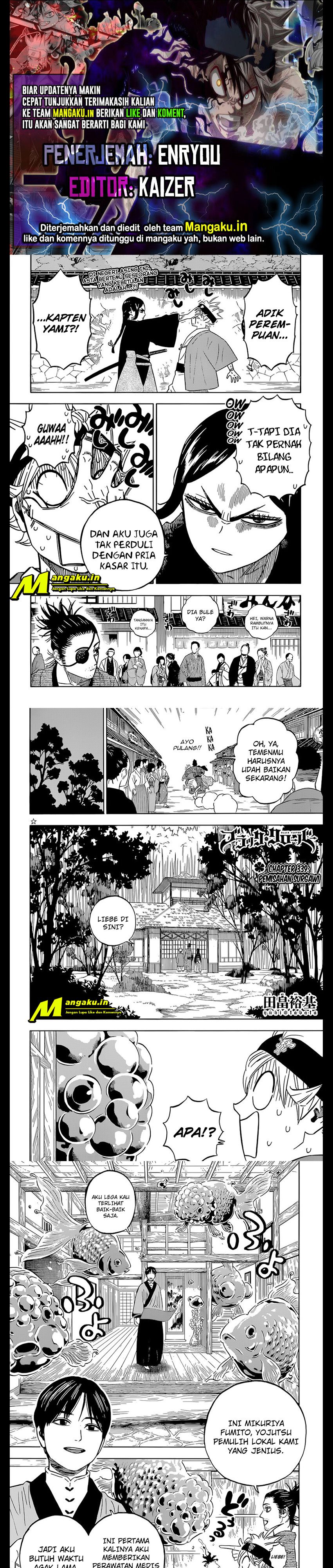 Black Clover Chap 339 - Next Chap 340