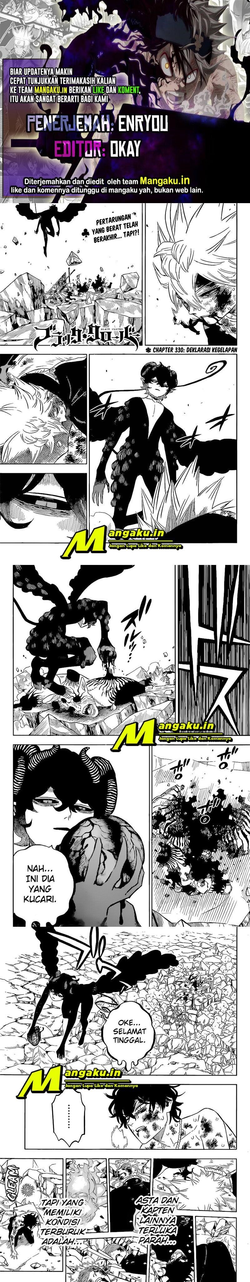 Black Clover Chap 330 - Next Chap 331
