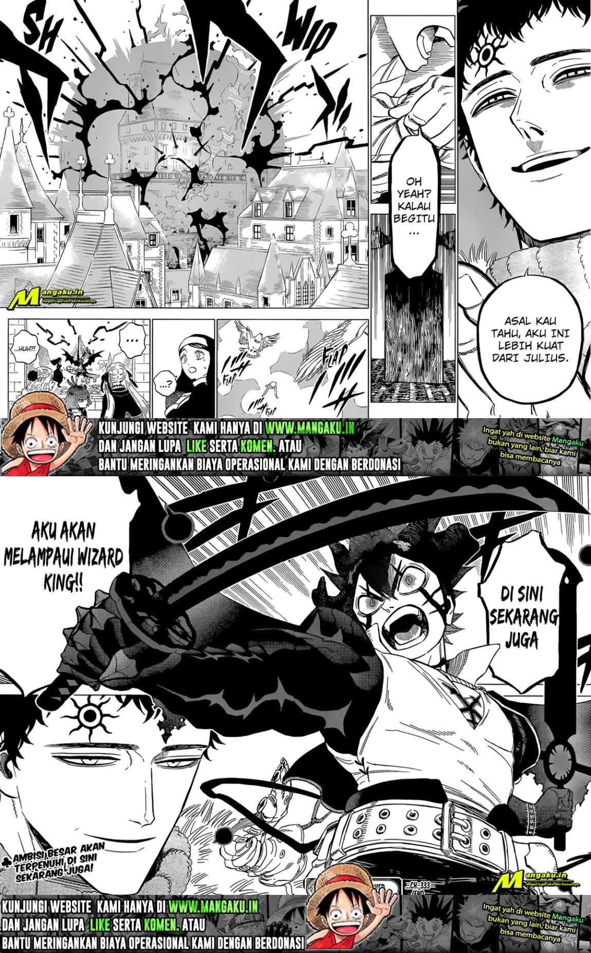 Black Clover Chap 333 - Next Chap 334