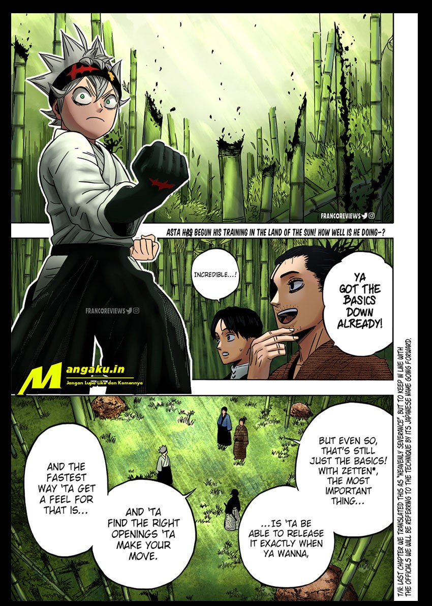 Black Clover Chap 340 - Next Chap 341