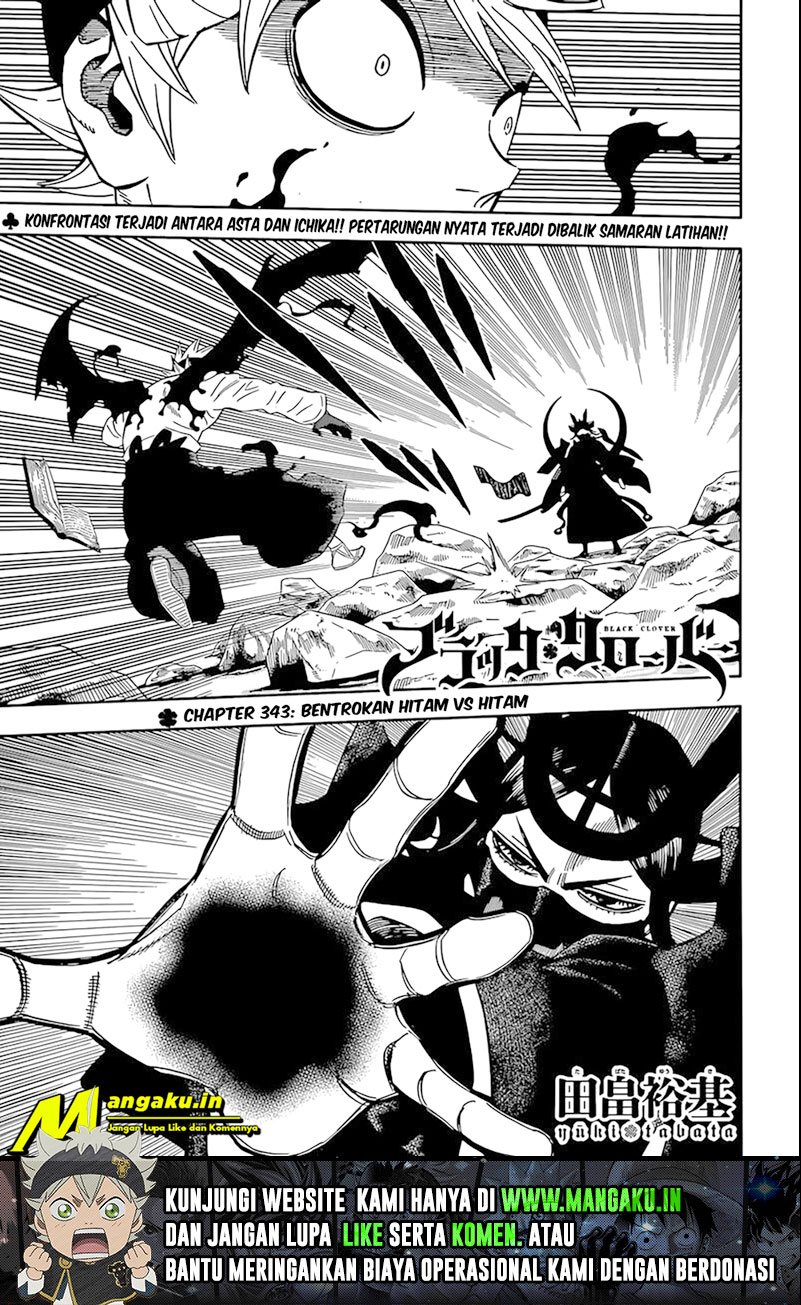 Black Clover Chap 343 - Next Chap 344