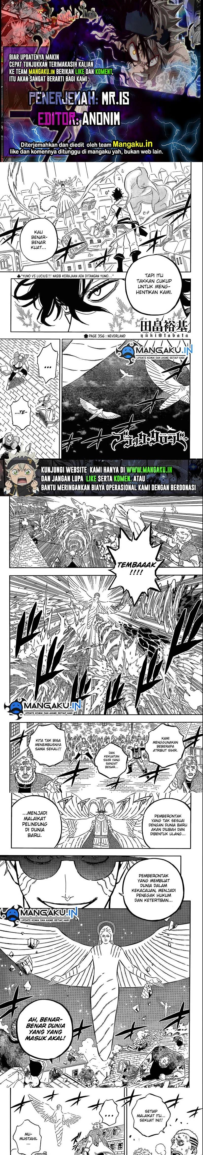 Black Clover Chap 356 - Next Chap 357