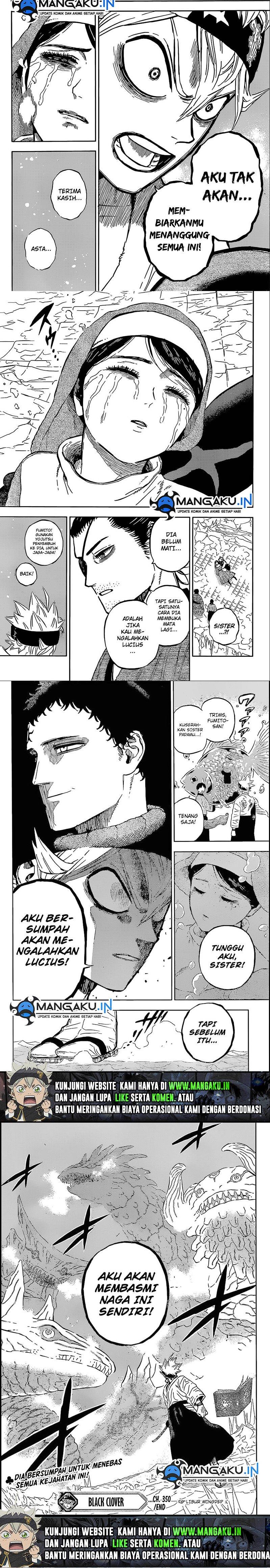 Black Clover Chap 350 - Next Chap 351