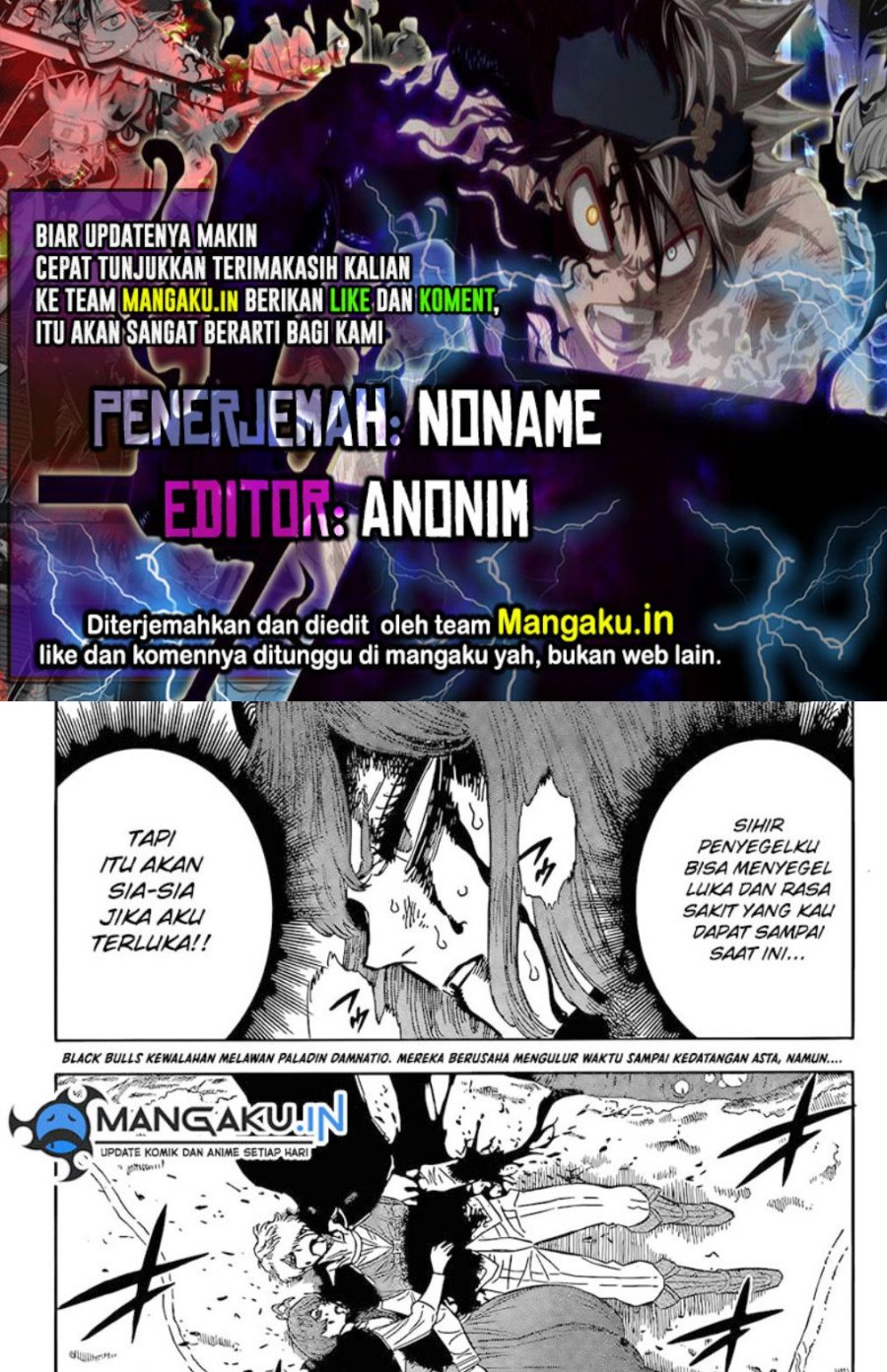 Black Clover Chap 365 - Next Chap 366