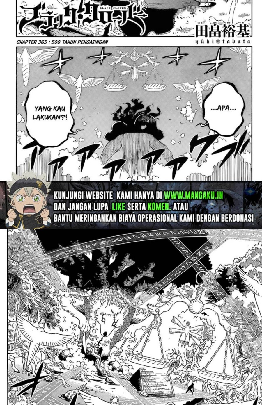 Black Clover Chap 365 - Next Chap 366