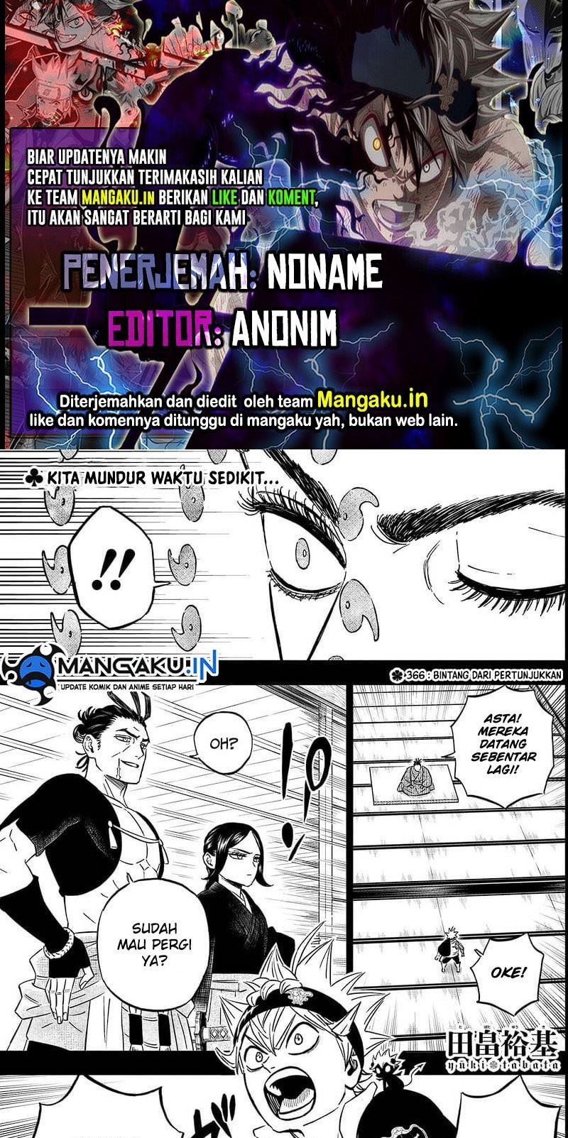 Black Clover Chap 366 - Next Chap 367