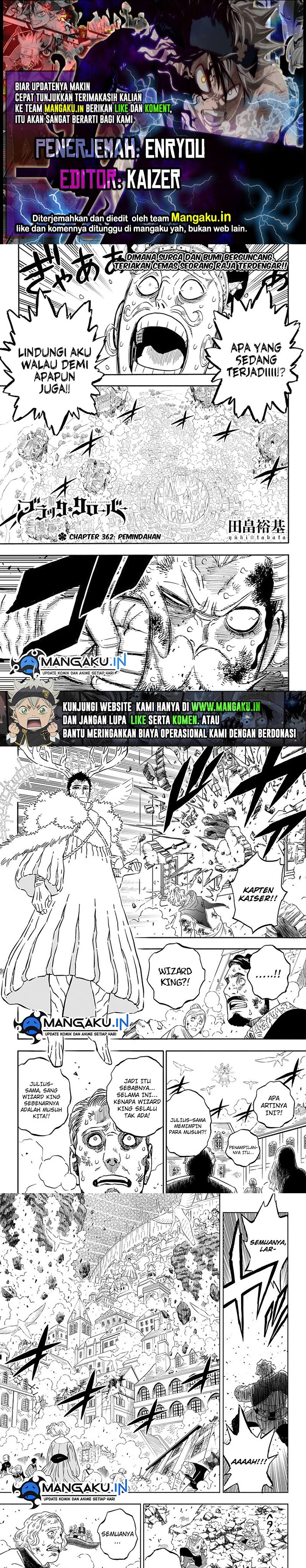 Black Clover Chap 361 - Next Chap 362