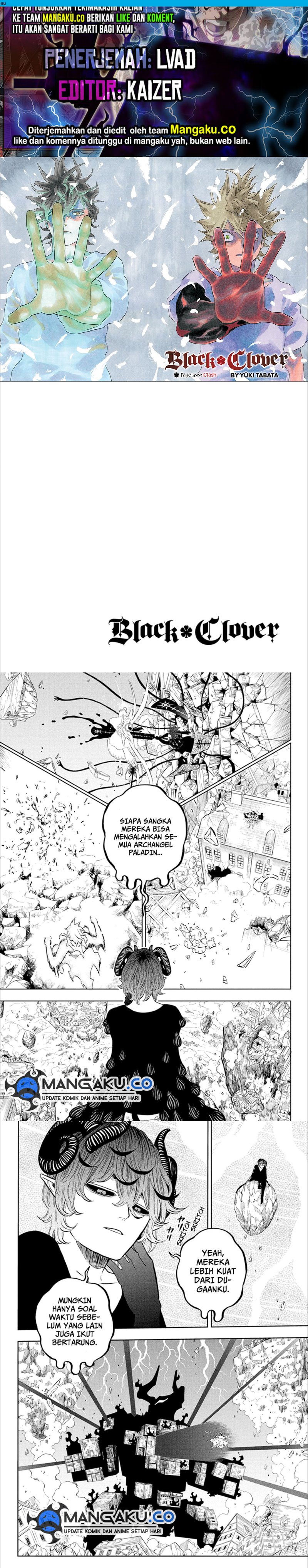 Black Clover Chap 377 - Next Chap 378