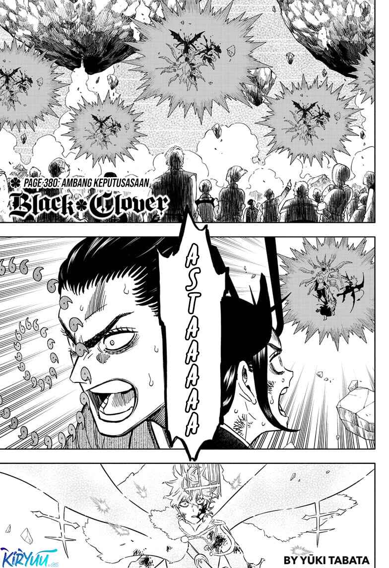 Black Clover Chap 380 - Next Chap 381
