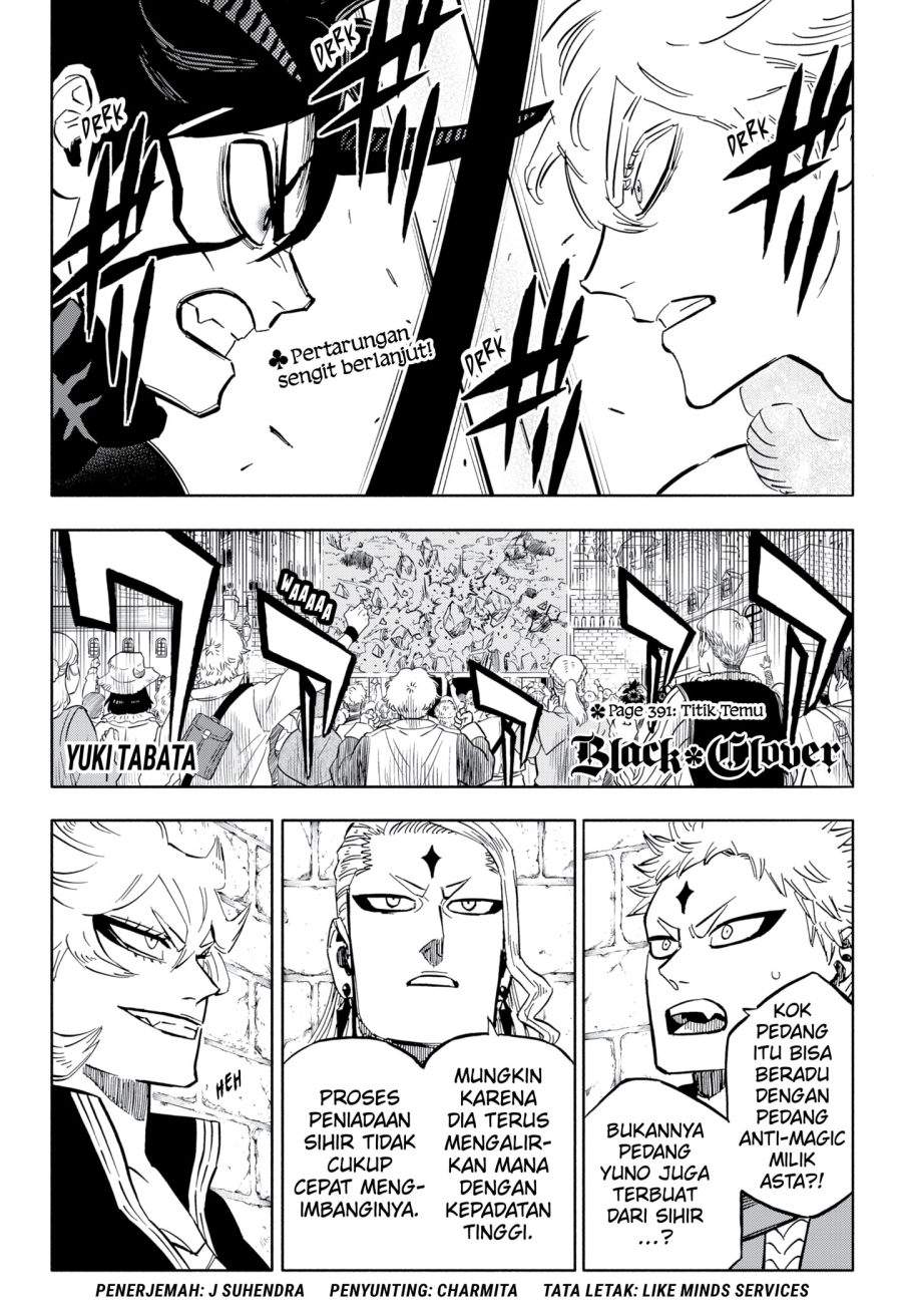 Black Clover Chap 391 - Next Chap 392