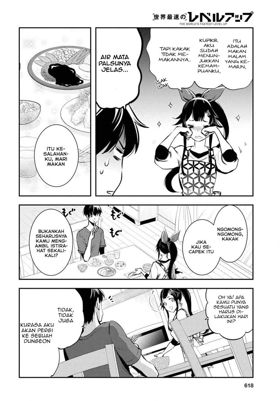 Sekai Saisoku no Level Up! Chap 4 - Next Chap 5