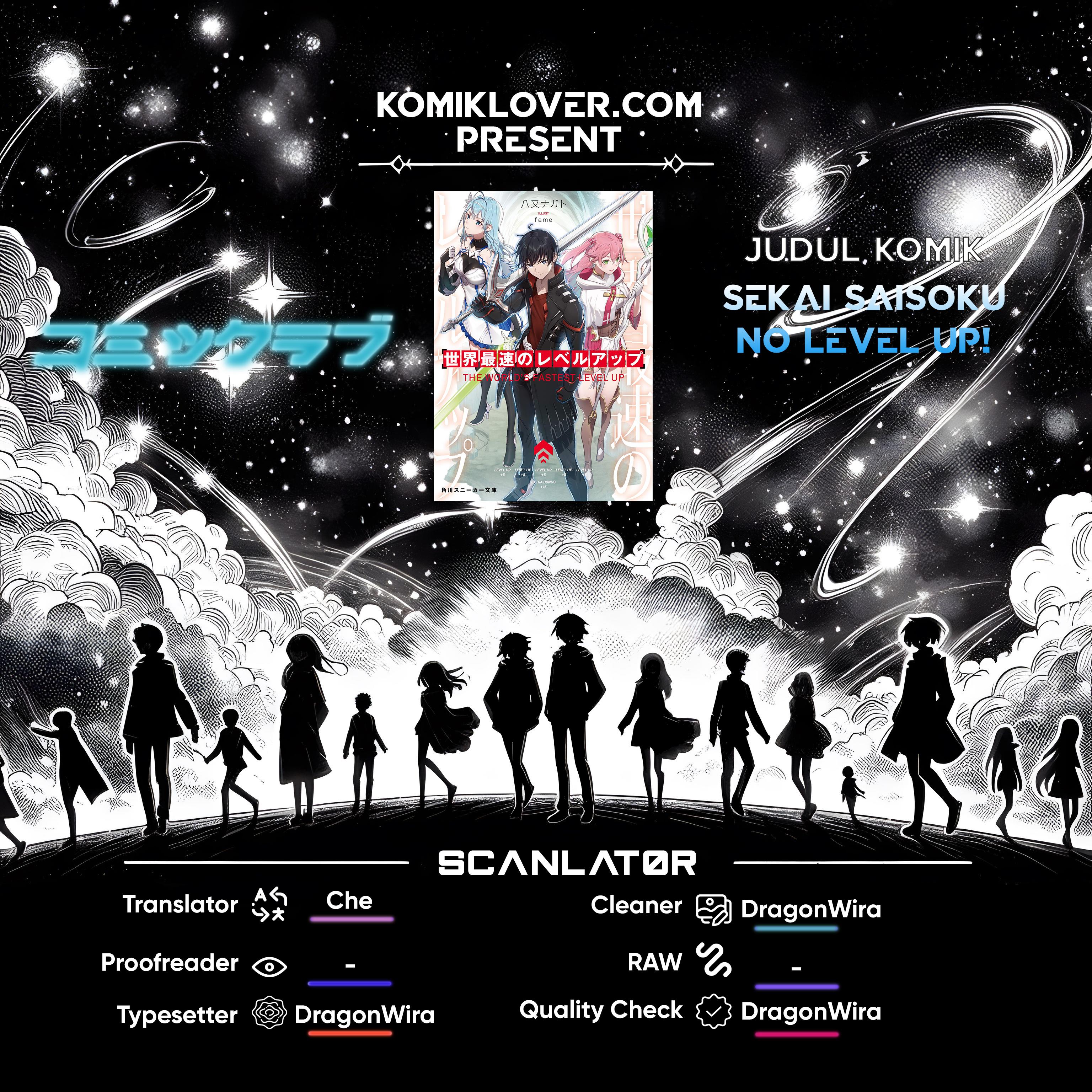 Sekai Saisoku no Level Up! Chap 13 - Next Chap 14