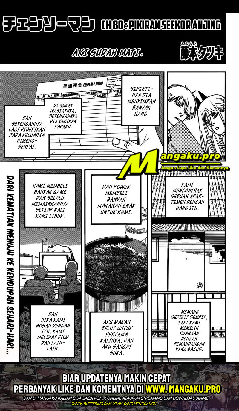 Chainsaw Man Chap 80 - Next Chap 81