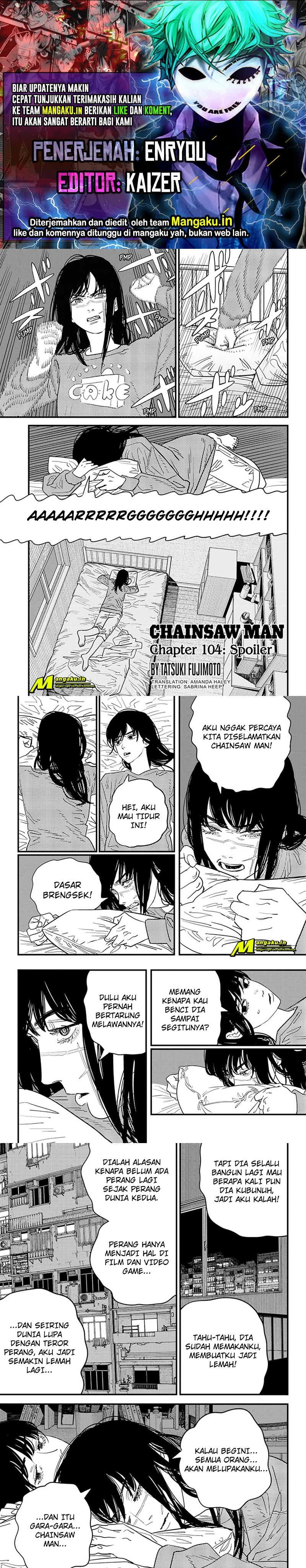 Chainsaw Man Chap 104 - Next Chap 105