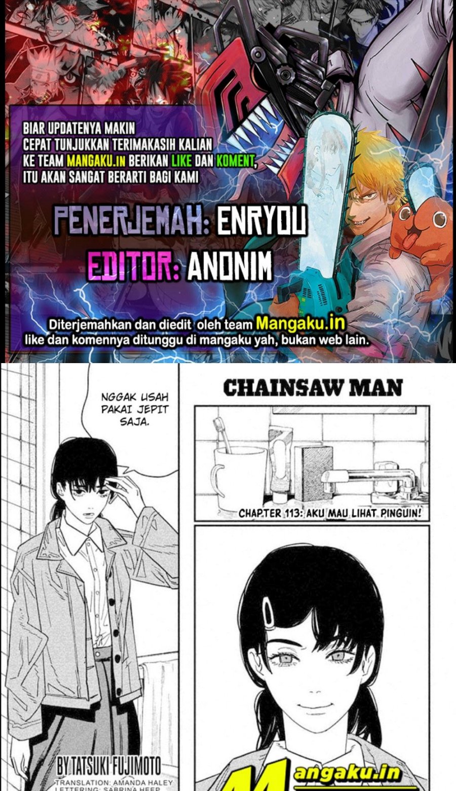 Chainsaw Man Chap 113 - Next Chap 114