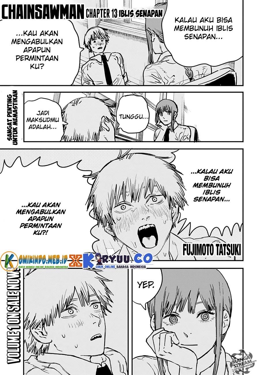 Chainsaw Man Chap 13 - Next Chap 14