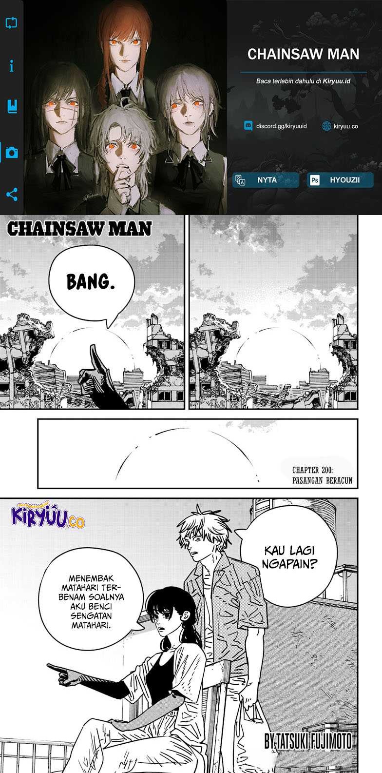 Chainsaw Man Chap 200 - Next Chap 201