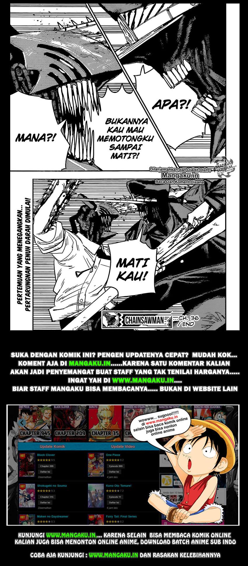 Chainsaw Man Chap 36 - Next Chap 37