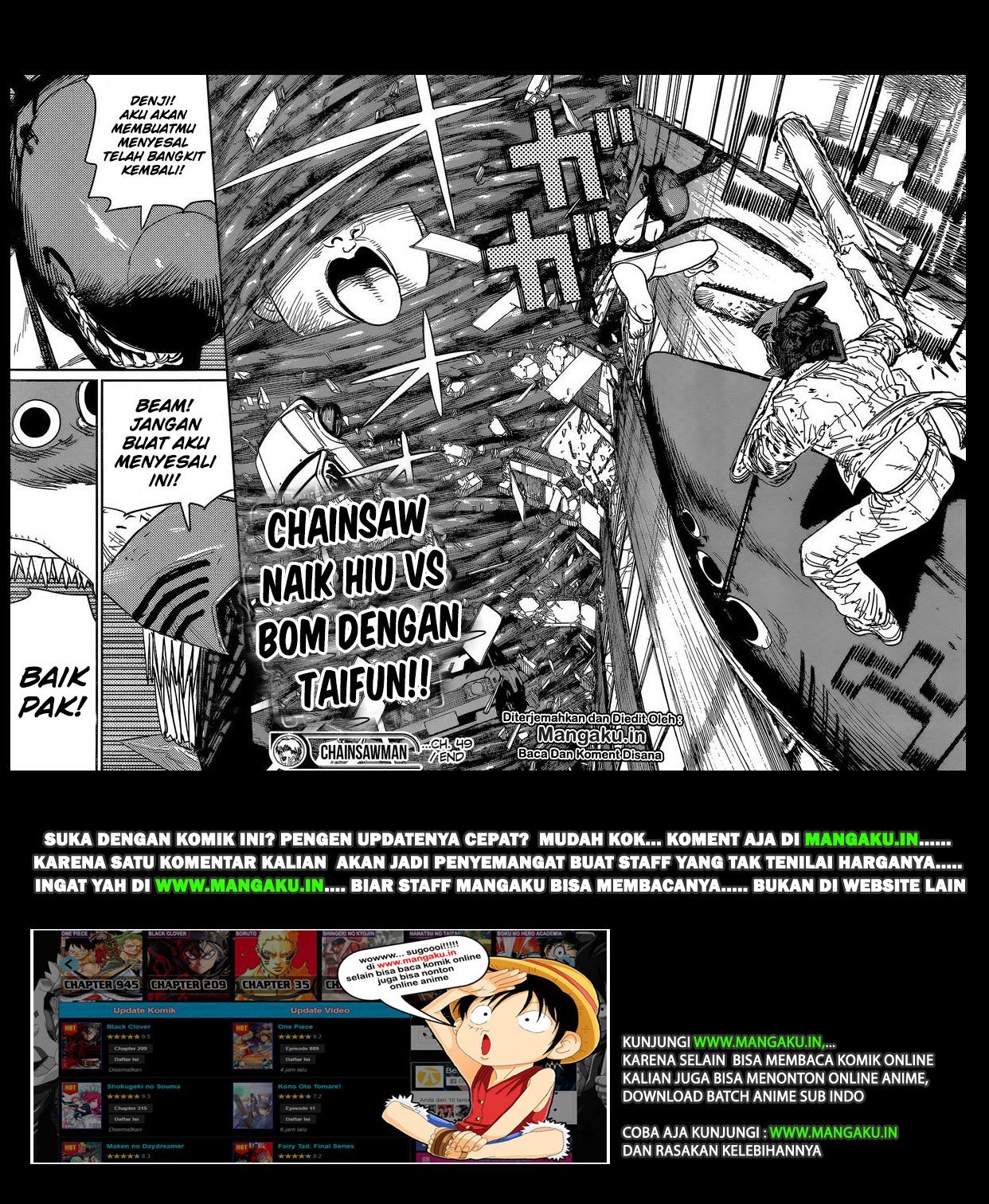 Chainsaw Man Chap 49 - Next Chap 50