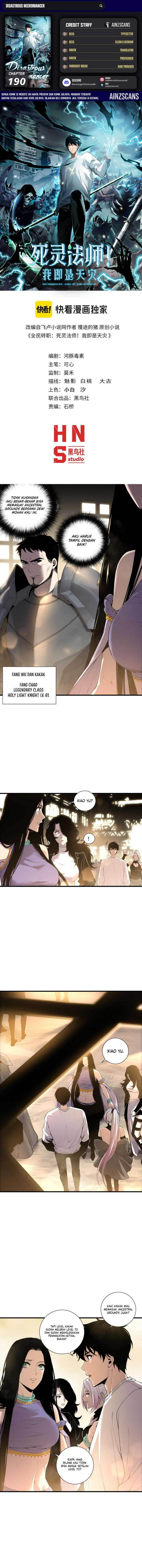 Disastrous Necromancer Chap 190 - Next Chap 191