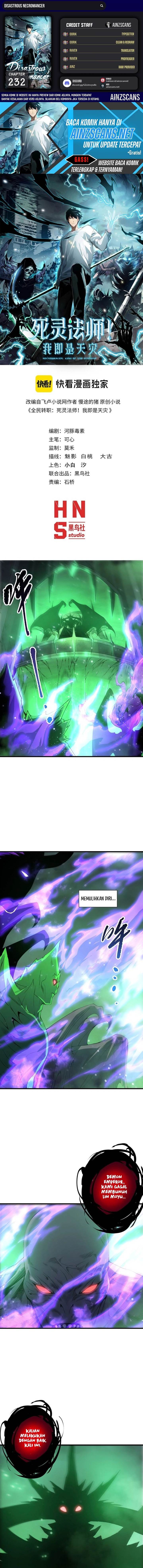 Disastrous Necromancer Chap 232 - Next Chap 233